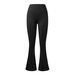 Women's Clothing Nude Seamless Micro Flared Yoga Pants Sports Running Fitness Trousers Women's High Waist Hip Lifting Yoga Pants_ecoleips.com