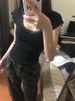2026 Y2k Lace Patchwork Crop Top Aesthetic Streetwear Harajuku Women Vintage U Neck T-shirt Bow Bottoming Grunge Black Basic Tee_ecoleips.com