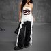 Women's Strapless Digital Print Ruffled Trim Camisole Summer Top Slimming American Hot Girl Style Outerwear_ecoleips.com