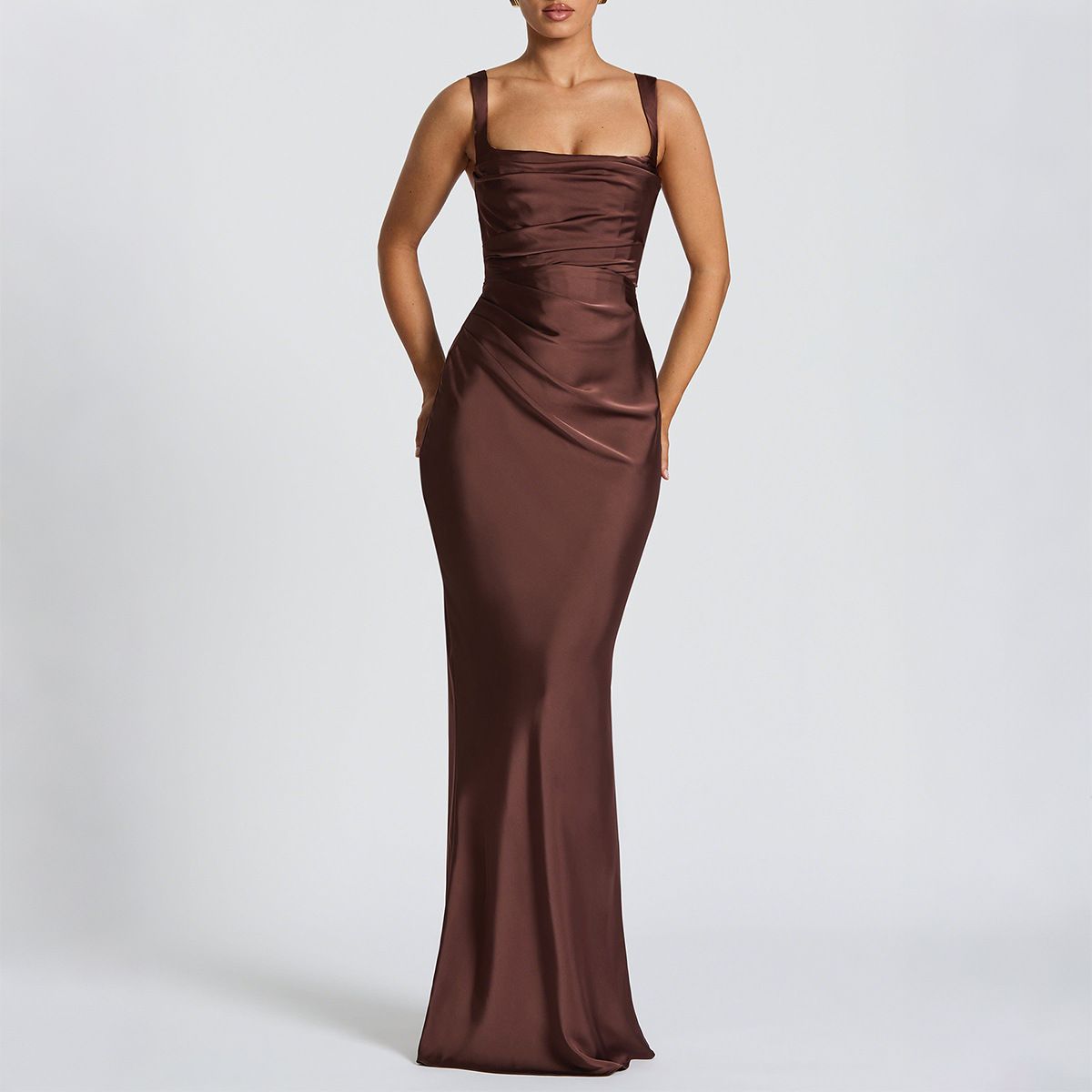 KAIKUO Cross-Border European And American Y2K Hot Girl Strap Bodycon Dress Women's Clothing 2025 Autumn/Winter_ecoleips.com