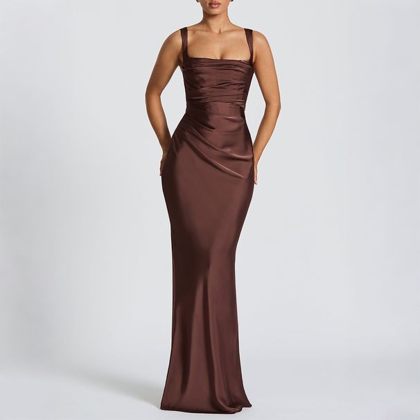 KAIKUO Cross-Border European And American Y2K Hot Girl Strap Bodycon Dress Women's Clothing 2025 Autumn/Winter_ecoleips.com
