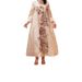 Muslim Dress Women Exquisite Mesh Embroidered Muslim Abaya – Elegant Patchwork Robe With Modest & Ethnic Charm_ecoleips.com