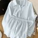 Fashion Women's Summer Two-Piece Set Thin Embroidered Butterfly Long Sleeved Sun Protection Shirt And Casual Shorts_ecoleips.com