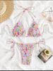 Women's Clothing Spot Sexy Three Point Strap Bikini Suit_ecoleips.com