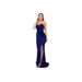 Women's Clothing Banquet Design One Shoulder Sequined Deep V Tube Top Evening Dress Female Fishtail Dress_ecoleips.com
