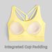 Juyitang Women's High Strength Sports Bra Mesh Back Shockproof Yoga Fitness Underwear Beautiful Top_ecoleips.com