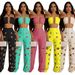 Women's Clothing Fashion Women's Clothing Sexy Eyelet Metal Buckle Trousers Two Piece Suit New_ecoleips.com