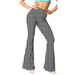 Aria Basics 8241 European And American Trendy Tight-Fitting Printed Flared Women's Casual Pants Directly From Manufacturer_ecoleips.com