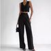 Women's Clothing Summer Fashion Casual Vest Suit_ecoleips.com