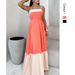 Women's Clothing New Long Fashion Suspender Dress 68522_ecoleips.com
