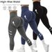 Women's Clothing Seamless Yoga Pants For Women, High Waist, Tight Fit, Smiley Face, Peach Hips, Quick Drying, Running, Fitness, Sports, Yoga Clothes_ecoleips.com
