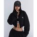 American-style Letter Embroidery Sports For Women, High-end Loose-fitting Street-style Long-sleeve Jacket_ecoleips.com