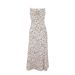 WG215 European And American Cross-Border Spring Summer Hot New Small Floral Strap Waist Tie Split Dress_ecoleips.com