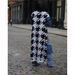 Double-Layer Houndstooth Cardigan – Vintage Knit T-Shirt Hybrid (S-XXL, OEKO-TEX® Certified)_ecoleips.com