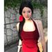 Summer 2026 Retro Burgundy Strapless Square-neck Unique Design Halter Neck Anti-exposure Tank Top For Hot Girls_ecoleips.com