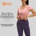 Women's Clothing Slimming Sports Set Breathable Fitness Training Suit With Breast Pads Summer Yoga Workout Clothes_ecoleips.com
