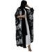 Women's Clothing Middle East Muslim Women's Clothing New Loose Coat Dubai Hot Stamping Abaya Cardigan Robe Women's Clothing Spot_ecoleips.com