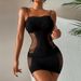 Sexy Lingerie Underwear Sleepwear Seduction Tube Top Sexy Fishnet Hollow Uniform Seduction Net Suit YD180_ecoleips.com