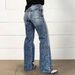Women's Washed Stretch mid Rise Casual Straight Leg Jeans Versatile Fashionable Cotton Denim for Spring/Autumn Summer_ecoleips.com