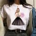 New Clothing, New Urban Girl Style, Round Neck, Fashionable, Loose, Retro, Casual Women's Short-sleeve T-shirt_ecoleips.com