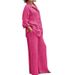 Women's Clothing 12 Colors Hot Sale New Women's Shirt Set Casual Urban Set_ecoleips.com