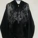 Black Four Leaf Clover Hoodie Zipper Sweatshirt For Youth Cardigan Women's Clothing_ecoleips.com