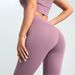 Women's Clothing Peach Hip High Waist Hip Lifting Sports Fitness Pants Abdomen Tight Yoga Pants_ecoleips.com