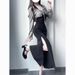 New Halter Neck Bodycon Dress For Women, Autumn Hot Girl Little Mom Dress, Pure Desire Slimming Outerwear, Gray Top_ecoleips.com