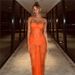 European And American Style 2024 Summer New Women's Fashion Sexy Strapless Lace See-through Slim-fit Bodycon Solid Color_ecoleips.com