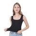 2025 Autumn New Pure Cotton Women's Tank Top Without Chest Pads, Suitable For Outerwear Or Layering, Slim Fit, Short_ecoleips.com