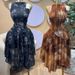 K Women's New Sweet And Fresh Printed One Necked Sleeveless Shirt, High Waisted Half Skirt Two-piece Set_ecoleips.com