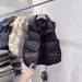 Women's Clothing Autumn Hot Style Stand Collar Down Cotton Vest Small Size Versatile Fashion Cotton Vest Waistcoat Jacket Trendy_ecoleips.com