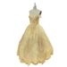 Women's Clothing Spring Performance Fluffy Colorful Wedding Dress Art Exam Solo Female Student Simple Performance Costume_ecoleips.com