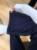 American Retro Dark Blue High Waist Loose Women's Jeans 2025 Autumn Winter Stylish Wide Leg Pants_ecoleips.com