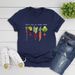 Lets Roots For Each Other Vegetable T-Shirt Uplifting T Shirt Unisex Short Sleeve Tshirt Vintage Gardening Tee Retro Women Tops_ecoleips.com