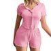 Voya Women's Fashion Casual Set With 3/3 Sleeve And 3/3 Pants, Black Fungus Edge Grinding Solid Color Comfortable Two Piece Set_ecoleips.com