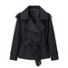 Sophisticated Belted Trench Coat – Tailored Longline Jacket For Women (Multiple Classic Colors)_ecoleips.com