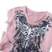 Women's Short Sleeve T-Shirt Wing Pattern Print round Neck Summer Style European American Fashion for Wholesale_ecoleips.com