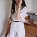 Verve Jicouture "Nanyang Holiday" Loose Short Sleeve Cuban Collar Shirt For Women Summer French Casual Top_ecoleips.com