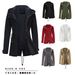 2022 New Cotton Hooded Trench Coat For Women Spring Autumn Jacket European And American Style Plus Size Loose Solid_ecoleips.com