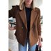 2025 Autumn Winter New Cross-Border European And American Foreign Trade Women's Fashion Elegant Woolen Patchwork_ecoleips.com