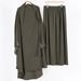 Women's Clothing Turkey Dubai Long Sleeve Large Swing Solid Color Strap Headscarf Set Dress_ecoleips.com