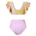 Women's Clothing Print High Waisted Slimming One Piece Swimsuit For Women, Hot Spring Vacation Beach Dress, Three Piece Bikini Set_ecoleips.com