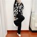 Women's Clothing Spring And Autumn New Sweater Temperament Wide Leg Pants Fashion Three Piece Suit_ecoleips.com