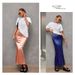 Women's Clothing Women's Spring Summer Imitation Silk Satin Midi Skirt Style Fishtail Bodycon Skirt For Formal & Casual For Women_ecoleips.com