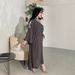 Women's Clothing Women's Lace Kaftan Robe Two Piece Set Autumn/Winter Party Wear For Formal & Casual For Women_ecoleips.com