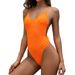 Women's Jacquard One Piece Swimsuit Sexy Backless Tight Fit Bikini Provides Full Coverage While Maintaining A Sleek And Stylish Design_ecoleips.com