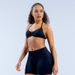 Women's Clothing High Elastic Ultra Fine Matte Nylon Sports Vest Set Halter Neck Bra And Shorts Active Outfit_ecoleips.com