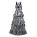 Women's Clothing sexy V neck dress sleeveless high waist high dress niche long dress adult ceremony dress_ecoleips.com