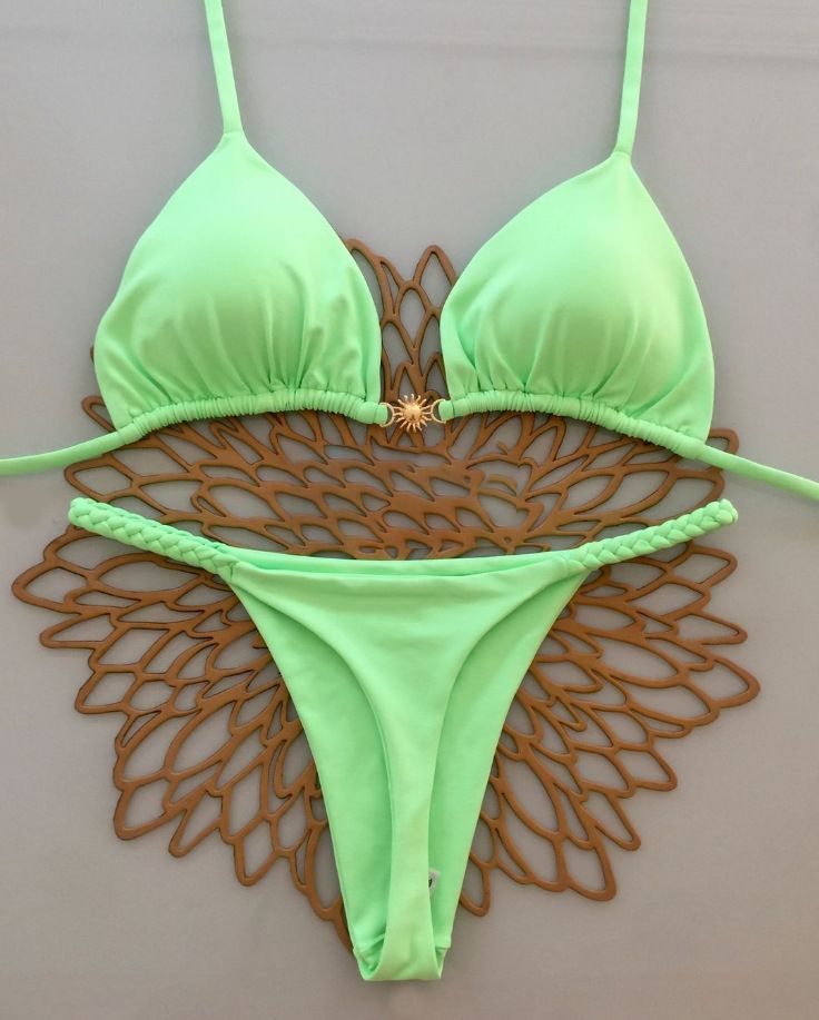 Cherry Star Leopard Dot Lace up Bikini Sexy Two Piece Swimsuit for Women European American Style Beach Vacation Clothing_ecoleips.com